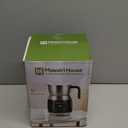 Maestri House Milk Frother, Variable Temp and Froth Thickness DualFro 600 Milk Frother Steamer, 21OZ Smart Touch Control Milk Warmer, Dishwasher Safe, Memory Function for Latte&Hot Chocolate (Black)