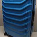 InUSA ENDURANCE Luggage with Spinner Wheels | Durable Lightweight Hardside Suitcase, Spacious Travel Bag with Handle and Trolley | 28-Inch Large Checked Luggage | Teal