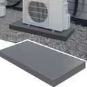 Mini Split Pad for Air Conditioner Heat Pump Systems, Equipment Pad Ground Leveling Support Base for Outdoor Condenser Units, 38" x 18" x 3"