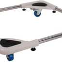 Magic Chef Adjustable Compact Washer Dolly for Easy Mobility with Locking Wheels and 220lb. Maximum Weight Load