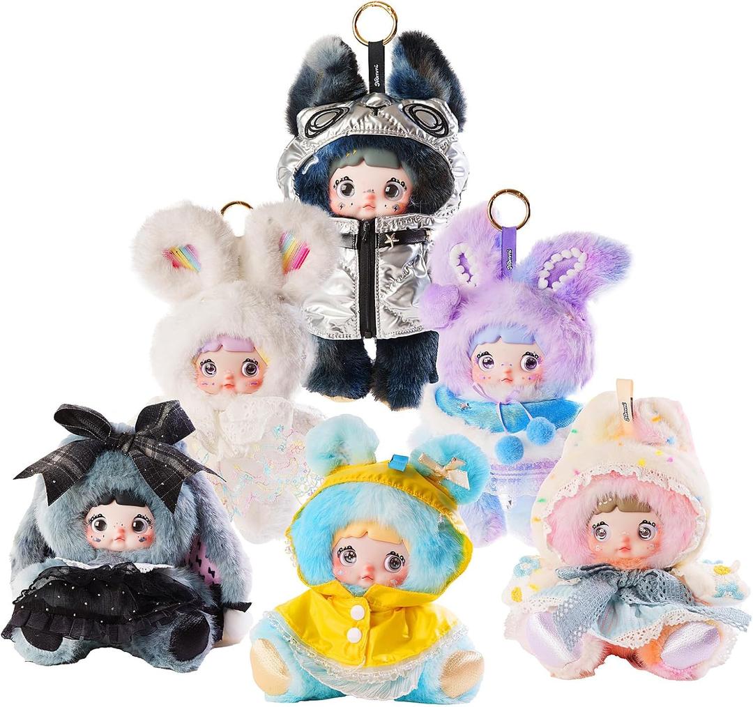 Nommi Plush Blind Box Nommi Plush Figure Toys 1PC (1 of 7 Possible Styles) Weather Forecast Series Birthday Gifts 10 in
