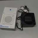 Gaiatop Mini Space Heater, Lightweight PTC Ceramic Fast Heating 500W Energy Efficient for Indoor Use, Overheating & 45° Tip-Over Protection, Portable Desk Electric Heaters for Office Home Black