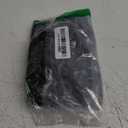 Ahtyeo Womens Mesh Long Sleeve Tops Mock Neck Sexy See Through Tee Shirts Party Club Night Lace Sheer Layering Blouse (Large, Black)