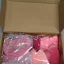12pcs Pink Mini Party Hats for Stuffed Animals, Finished Birthday Party Cone Hats, Dolls Dog Cat Assorted Animal Birthday Decorations (No Assembled Required)