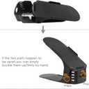 Soerreo Shoe Slot Storage Box Adjustable Shoe Rack Save Space Suitable for High Low Heels, Sneakers and Sandals (10 Piece Set)