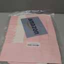 MAQIHAN 2 Cup Drink Carrier with Handle - 12Pcs Disposable Paper Cardboard Coffee Cup Holder Portable Drink Caddy Cup Carriers Foldable to go Cup Holder Food Delivery Accessories for Hot/Cold Drinks (Pink)