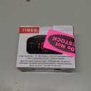 Timex Alarm Clock with Large Display, Digital Alarm Clock for Bedroom Includes 120V Universal Power Adapter (T121B - Black)