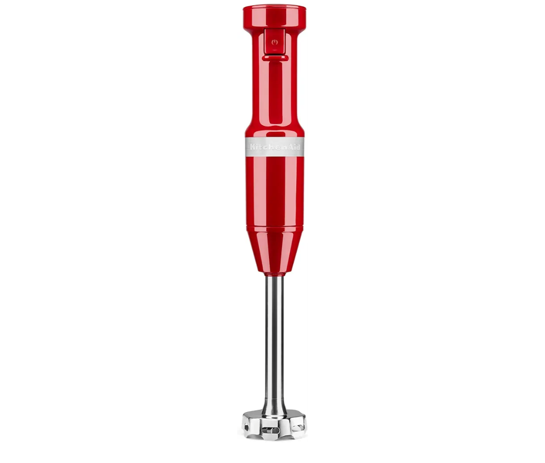 KitchenAid Variable Speed Corded Hand Blender KHBV53, Empire Red