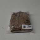 Astylish Womens 2024 Corduroy Shacket Color Block Waffle Jackets Casual Long Sleeve Button Down Shirts Coat (Small, Brown)