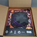 Halloween Decoration 4.3FT Retractable Jack-O-Lantern, 100 LED Collapsible Pumpkin Lantern with Black Star Hat, Plug in Halloween Lights with Stand for Indoor Outdoor Lawn Backyard Garden Decor