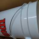 WILSON Sporting Goods Ball Bucket with Lid, White