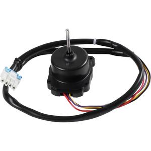 EAU65058502 Refrigerator Condenser Fan Motor Fit for LG RFD3410A102A Replaces EAU64843805 EAU65058501 AP7178309 PS16662422 EAP16662422 Refrigerator Fan Motor Assembly, DC12V 1A (Long Line)