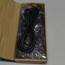 Surge Protector Power Strip - Nuetsa Flat Plug Extension Cord with 8 Outlets and 4 USB Ports, 6 Feet Power Cord (1625W/13A), 2700 Joules, ETL Listed, Black