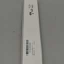 Yingzhao 6 Pcs White Christmas Snowflake Placemats Embroidered Table Placemats Washable Round Snow Flake Table Mats for Xmas Party Winter Holiday Wedding Dinner Decoration