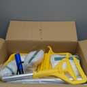 35Qt Commercial Mop Bucket with Side Wringer,Including 1* Commercial Loop-end Mop and 1* Mop Head Replacement