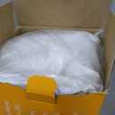 Artscope Synthetic Down Pillow Insert, 18x18 Down Alternative Throw Pillow Insert. Ultra Soft Fluffy Sleeping Pillow with 100% Cotton Cover, Decorative Pillows Set of 2-White.