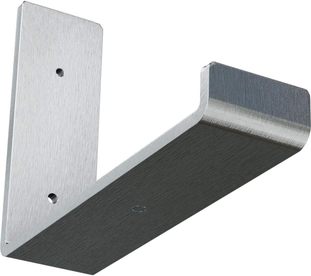 2"W x 8"D x 6"H Steel Hanging Shelf Bracket, Unfinished
