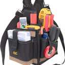 Custom Leathercraft 1526 25 Pocket Electrical and Maintenance Tool Carrier