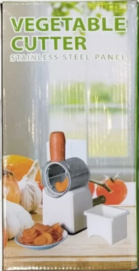 Zangmoz rotary cheese grater slicer with handle and suction base, stainless steel mandoline slicer with large barrel, vegetable potato slicer, nut grinder, carrot shredder, chopper, cutter