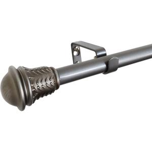 Clairemont 3/4" Single Rod Set 18-36" Antique Silver