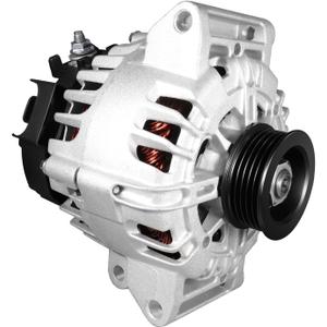 120Amp New Alternator Replacement for L4 2.4L Chevrolet Chevy Equinox 2010-2017, GMC Terrain 2010-2017, Buick Regal 2012 2015-2017 12V, 5-Groove Pulley, Replace# 13500315, 13588328, 11459N