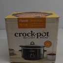 Crock-Pot 4-Quart Manual Slow Cooker, Black