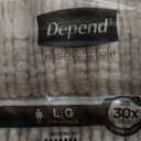Depend Fresh Protection Adult Diapers, Incontinence & Postpartum Bladder Leak Underwear for Women, Disposable, Maximum, Large, Blush, 72 Count (2 Packs of 36), 