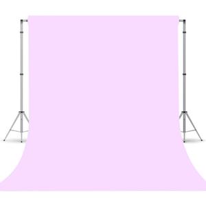Light Purple Photography Backdrop for Photoshoot, Photo Backdrop Curtain, Perfect Light Purple Backdrops for Party Portrait Photoshoots Video Studio 8FTx10FT