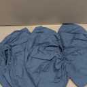 MOSSTYUS 4 Pairs Shoe Cotton Covers Boot Covers, Washable Reusable, Men Women Foot Cover for Indoors Household (Blue)