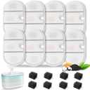 16 Packs Replacement Cat Water Fountain Filters Compatible with PETLIBRO Capsule Pet Water Fountain: PLWF002,71oz/2.1L Ultra Quiet-BPA-Free, Two Flow Modes Pet Dispenser