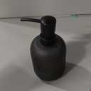 Soap Dispenser Black,Hand Soap Lotion Dispenser for Bathroom Countertop,Soap Dispenser for Kitchen.