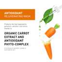 Insight Clean Beauty Antioxidant Rejuvenating Mask With Organic Carrot Extract, Vegan, 13.5 fl oz