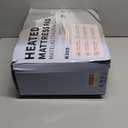 King Size Electric Heated Mattress Pad - Bed Warmer with Memory & Preheat Functions, 12 Heat Settings Dual Control for 1-12 Hours Auto Off, Lighted Button