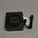 Gaiatop Mini Space Heater, Lightweight PTC Ceramic Fast Heating 500W Energy Efficient for Indoor Use, Overheating & 45 Tip-Over Protection, Portable Desk Electric Heaters for Office Home Black