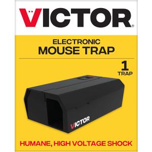 Victor Electronic Mouse Trap Humane Mouse Traps Indoor for Home - M250B - No Touch Electric Mouse Traps for Home