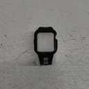 GELISHI Bands Compatible for Apple Watch Band 45mm/44mm/42mm Men Sport Rugged Band with Protective Case for Watch (Black)