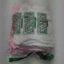 Breling 20 Pcs Baby Muslin Washcloth 12 x 12 Inch 100% Cotton Soft and Absorbent Muslin Washcloth Burp Cloth Wipe Newborn Face Towel for Baby Boy Girl Sensitive Skin(Powder Pink, White, Pink)