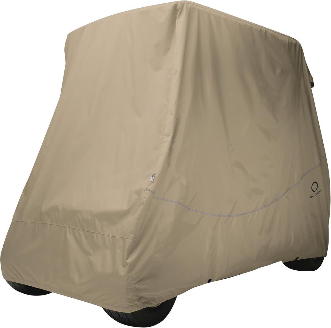 Classic Accessories Fairway Golf Cart Quick Fit Cover 80"L (roof)