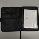 Adjustable Bible Cover with 75 Bible Tabs - Bible Cover Case for WomenWaterproof, Washable Quilted Bible CaseReusable Christian Gifts for Women (Black, M)