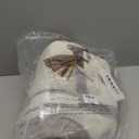 Shrrie Travel Laptop Backpack for Women, 17 Inch Vegan Leather Backpack with USB Charger, Expandable Large Capacity Computer Backpack Purse for Work Business Travel, Beige