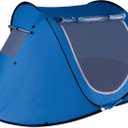 Zento Best Pop Up Beach Tent TA17 - Tent Pop Up Automatic Instant Portable Cabana – Camping Easy Set Up Windproof, Waterproof, Canopy - 3-4 Person Sunshade Shelter with UV Protection and Carry Bag, Medium to Large