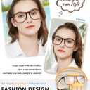 MARE AZZURO Oversized Reading Glasses Women Lightweight Large Readers 1.0 1.25 1.5 1.75 2.0 2.25 2.5 2.75 3.0 3.5 4.0 5.0 6.0 (Brown)