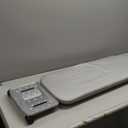 oleaf Ironing Board with Cover and Thicken Pad 43 x 13 Height Adjustable Full Size Foldable Iron Board with Iron Rest, Stable Steel Legs, Metal Construction, Heat Resistant, Silver