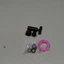 YDmeet All Metal Shower Head Adapter, 360  Adjustable Shower Head Extension Arm Connector for Shower Heads- Black