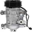 ApplianPar Air Conditioner A/C Compressor with Clutch for Honda Fit 1.5L L4 2015-2018 5SE12C