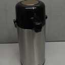 Airpot Coffee Carafe for Keeping Hot,102oz/3L Coffee Dispenser Thermal with Pump,Insulated Stainless Steel Hot Beverage Dispenser for Parties,Thermal Carafe for Hot Drinks Water Tea Chocolate