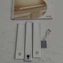 EZVALO Under Cabinet Lights, LED Closet Lights Wireless USB Charging, Motion Sensor Lighting Indoor 5700K Dimmable 3 Pack
