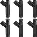 SCITOO 6Pcs 4 Holes Fuel Injectors fit for 2004-2005 for Ford for Freestar, for 2001-2003 for Ford for Ranger, for 2004-2005 for Mercury for Monterey, for 2001 2003-2005 for Mercury for Sable FJ957