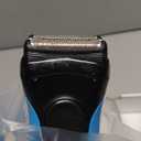 Braun Electric Series 3 Razor with Precision Trimmer, Rechargeable, Wet & Dry Foil Shaver for Men, Blue/Black, 4 Piece