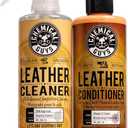 Chemical Guys Leather Cleaner and Conditioner Kit - Car Cleaner and Conditioner, Safely Cleans & Conditions Leather Car Interiors, Furniture, Shoes, Boots, Bags, Apparel & More, 2 Bottles (16 oz Each)